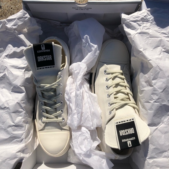 RICK OWENS x Converse DRKSTAR OX (SZ 10.5) - Picture 8 of 8